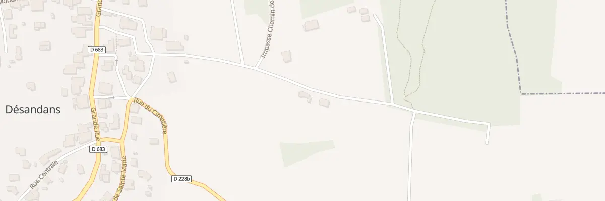 Plan du 5430 Imp Chemin de la Grive à Désandans