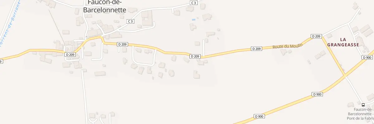 Plan du 5057A Saint James à Faucon-de-Barcelonnette