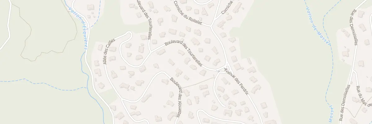 Plan du 79A Bd des Tourterelles à Roquebrune-sur-Argens