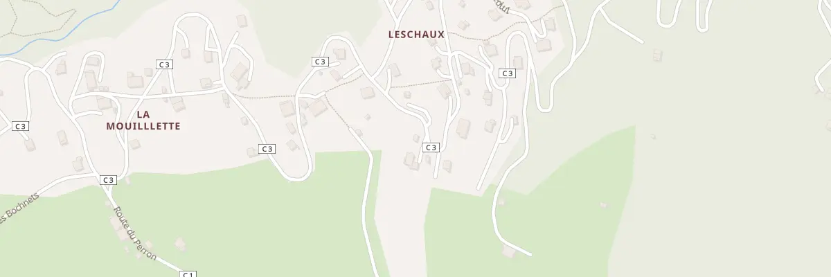 Plan du 1397 Rte de Leschaux à Vacheresse
