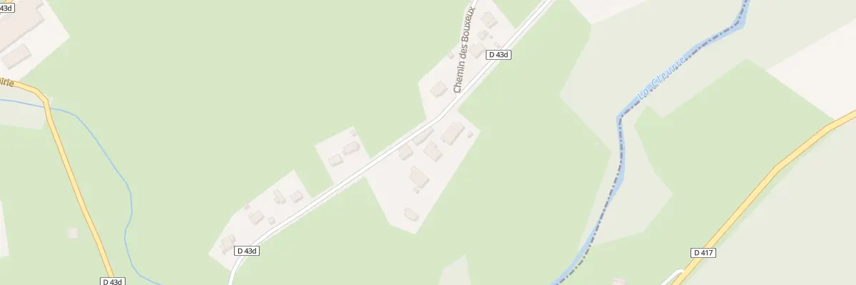 Plan du 23 Rte de St Ame à Cleurie