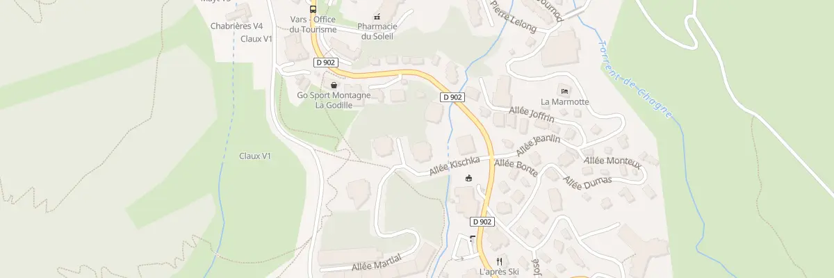Plan du 360B Crs Brayer à Vars