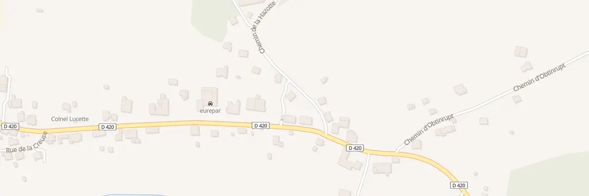Plan du 3 Che de la Hazotte à Grandvillers