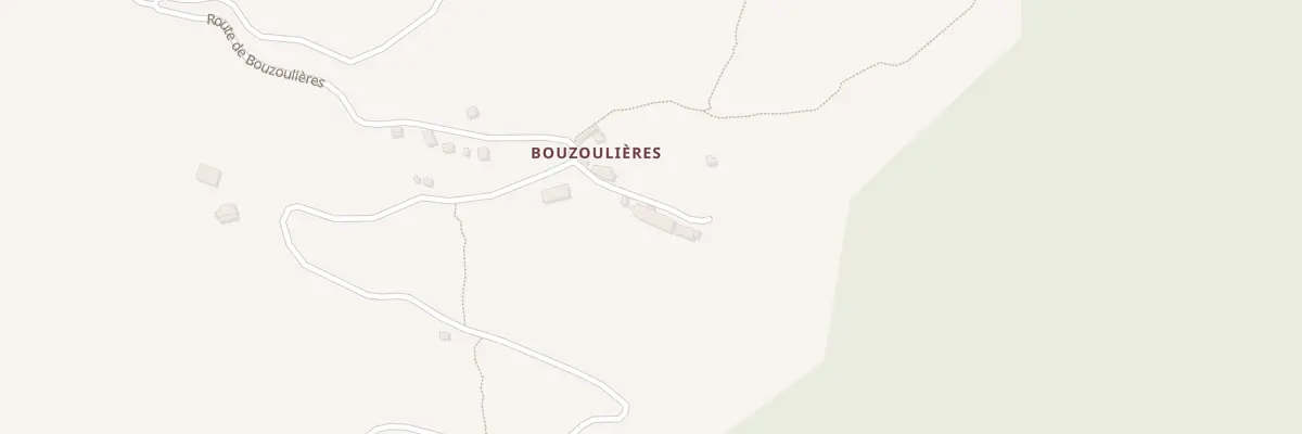 Plan du 389 Rte de Bouzoulières à Faucon-de-Barcelonnette