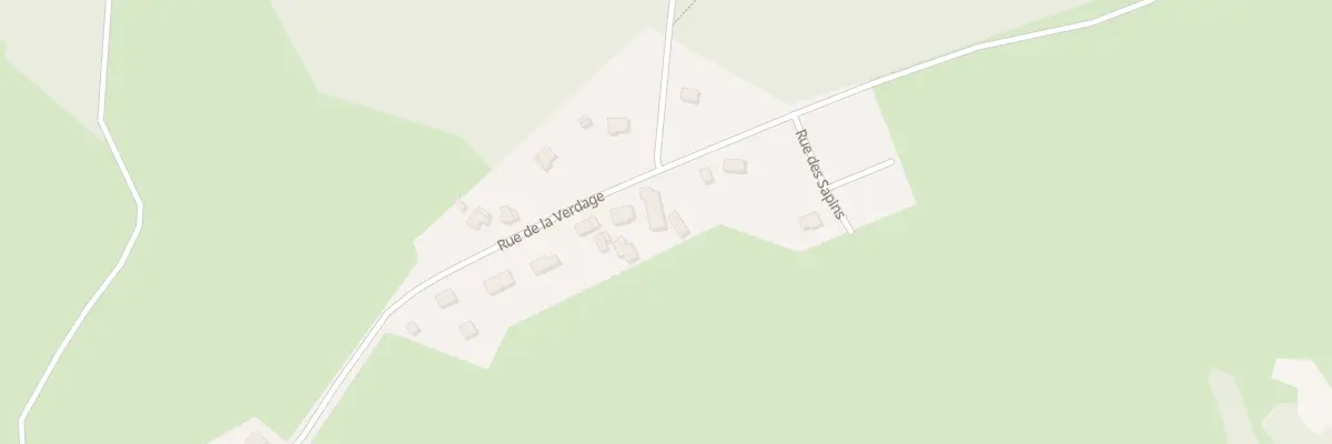 Plan du 10B Rue de la Verdage au Bizot