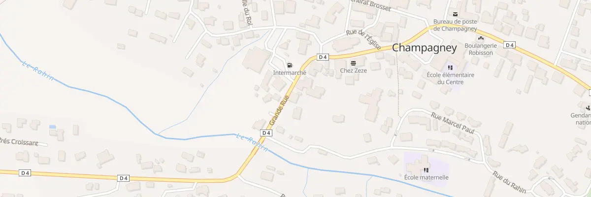 Plan du 37 Gr Grande Rue à Champagney