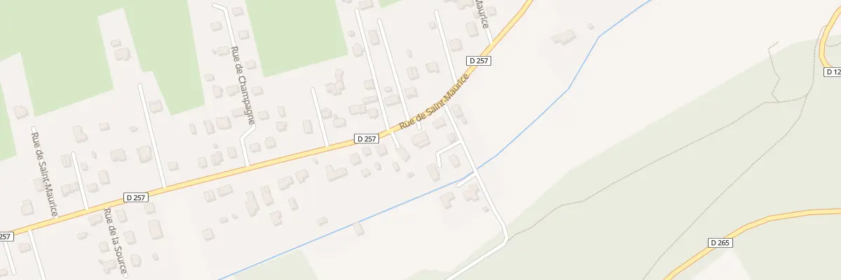 Plan du 17 Rue de Saint-Maurice à Colombier-Fontaine