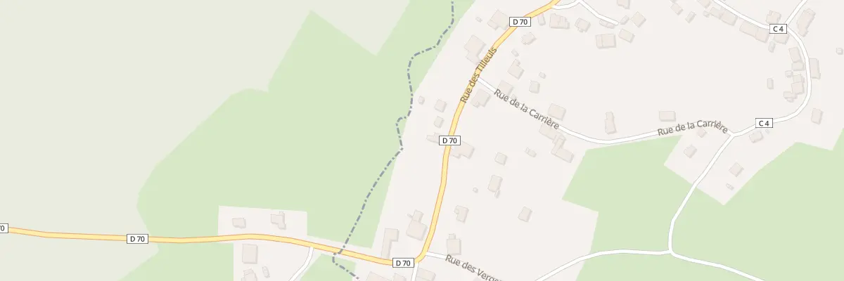 Plan du 32 Rue Des Tilleuls à Fremifontaine