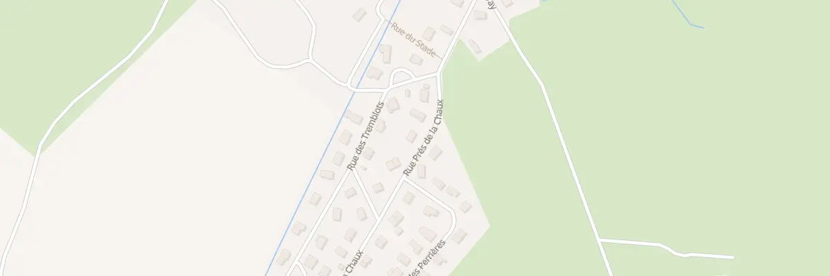 Plan du 6 Rue Pres de la Chaux à Champey