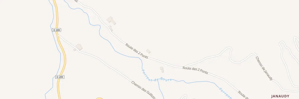 Plan du 385 Rte des 2 Ponts à Enchastrayes