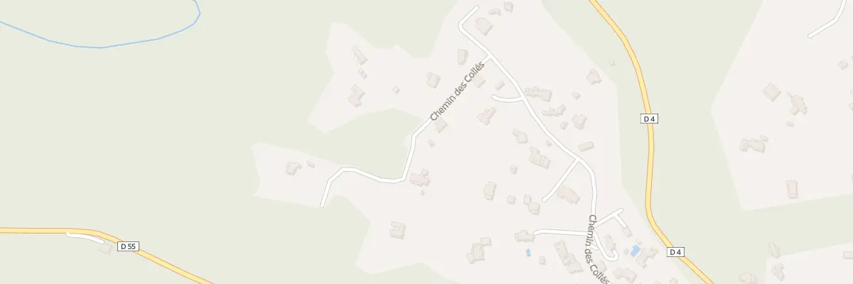 Plan du 881 Che des Colles à Saint-Paul-en-Forêt