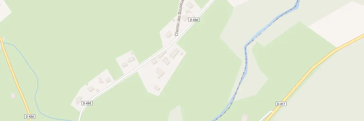 Plan de Hazintrait à Cleurie