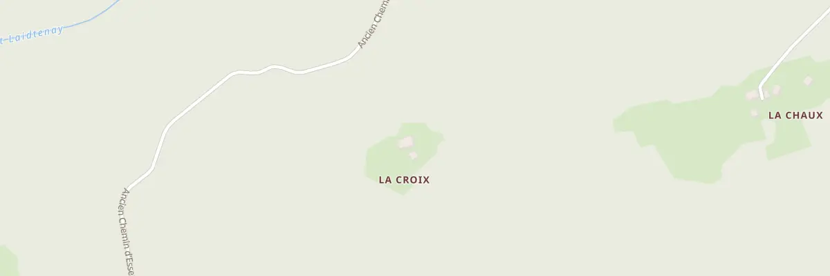 Plan du 5963 La Croix à Saint-Jean-d’Aulps