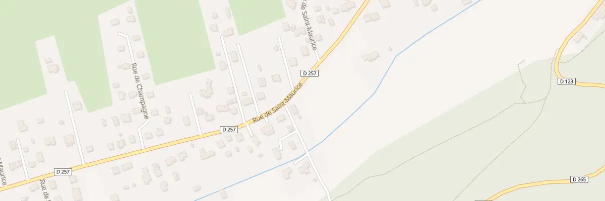 Plan du 11D Rue de Saint-Maurice à Colombier-Fontaine