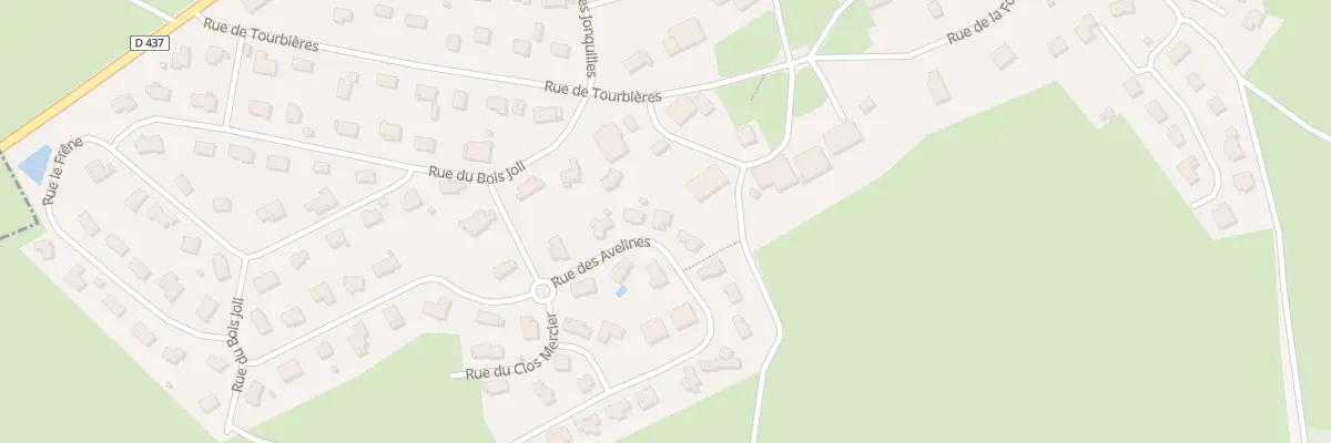 Plan du 19 Rue des Avelines à La Chenalotte