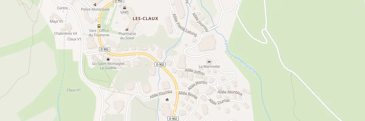 Plan du 122 All Joffrin à Vars