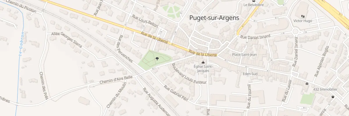 Plan du 82 Rue Lamartine à Puget-sur-Argens