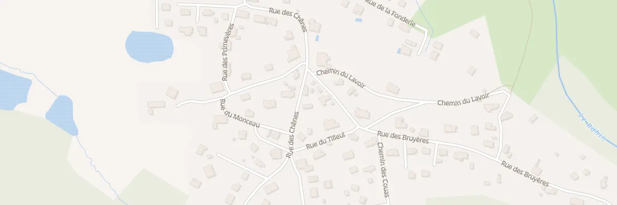 Plan du 19 Rue des Chênes à Champagney