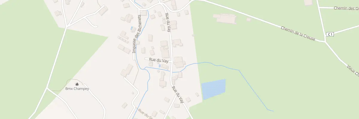 Plan du 19 Rue du Vay à Champey