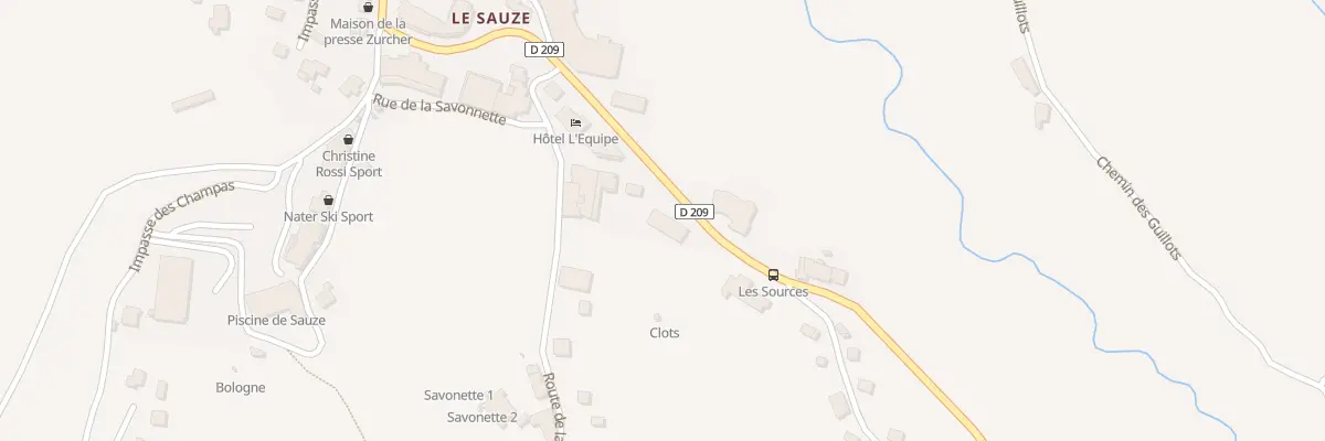 Plan du 431 Av du Sauze à Estoublon