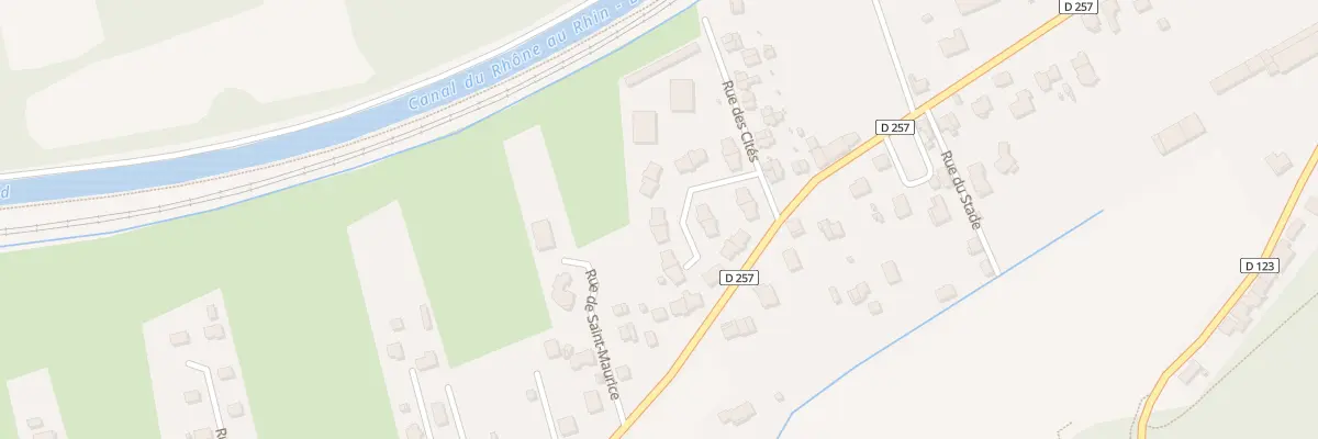 Plan du 26 Rue des Cités à Colombier-Fontaine