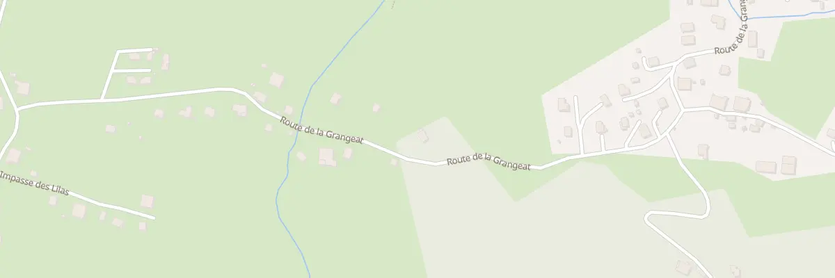 Plan du 600 Rte de Grangeat à Domancy