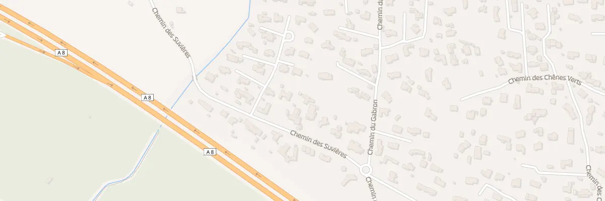 Plan du 130 Che des Suvières à Puget-sur-Argens