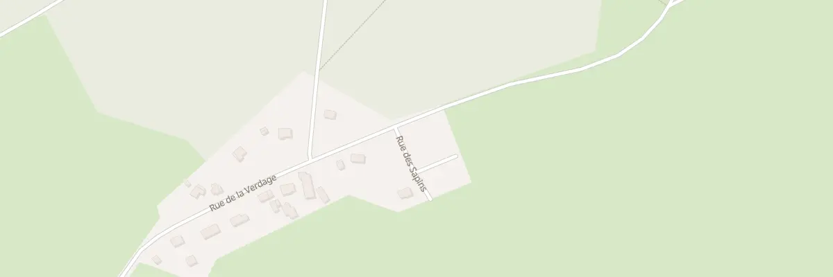 Plan du 1 Rue des Sapins au Bizot