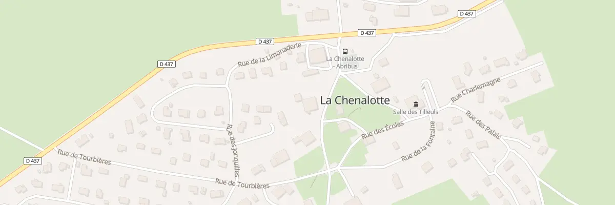 Plan du 3 Rue de l’Église à La Chenalotte