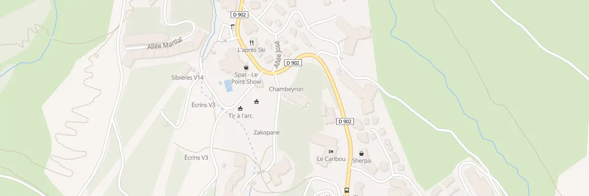 Plan du 5290 Les Escoundus à Vars