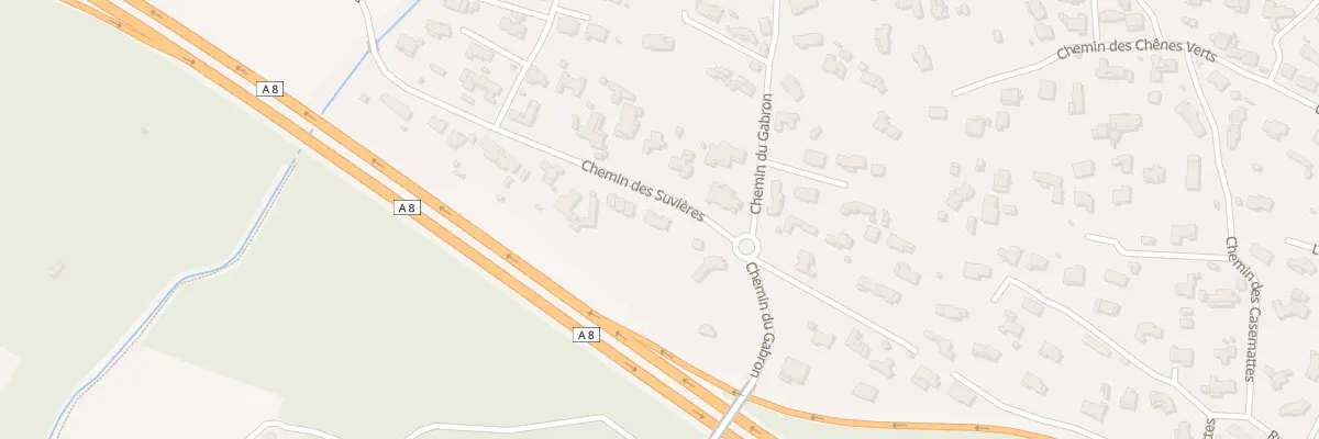Plan du 6000 Che des Suvières à Puget-sur-Argens