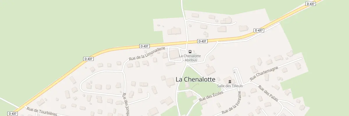 Plan du 5 Rue de l’Église à La Chenalotte
