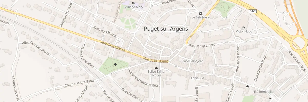 Plan du 28 Rue Marie Curie à Puget-sur-Argens