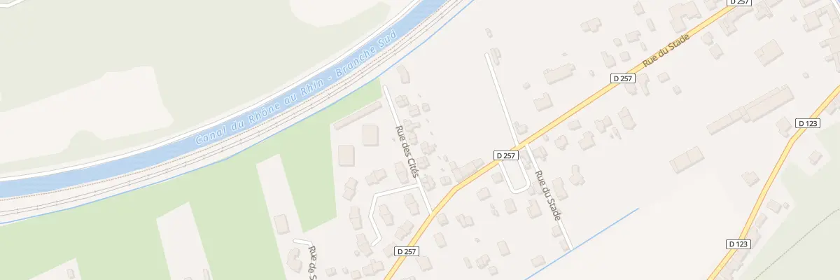 Plan du 9 Rue des Cités à Colombier-Fontaine