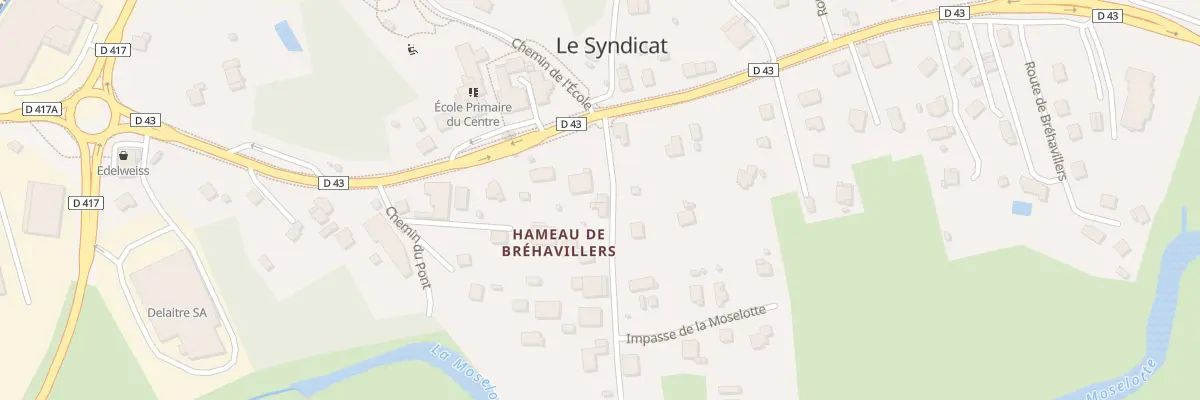 Plan du 4 Rte des Aqueducs au Syndicat