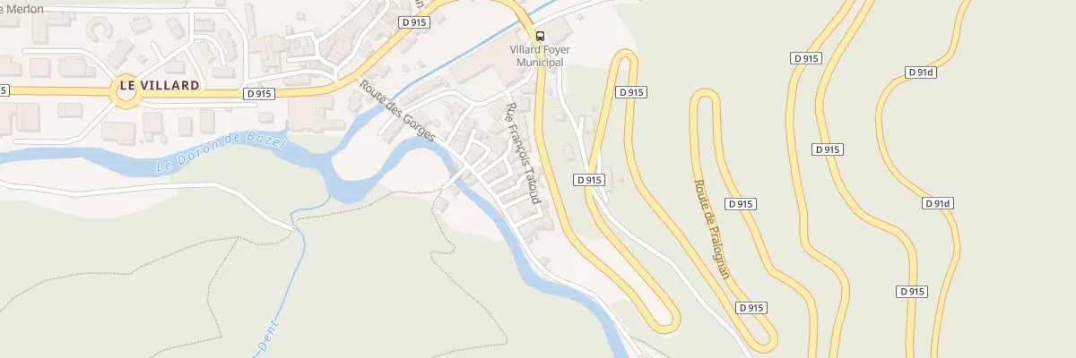 Plan du 81 Rue françois tatoud à Planay