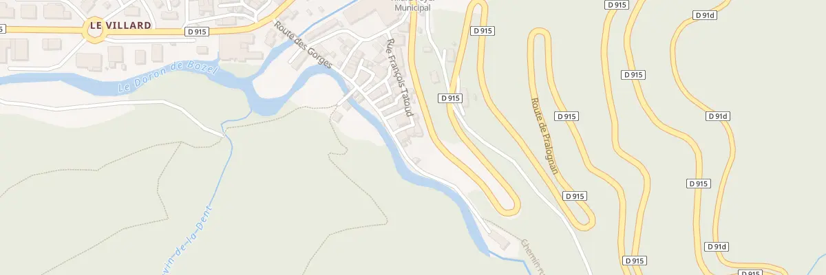 Plan du 22 Rle de la Gava à Planay