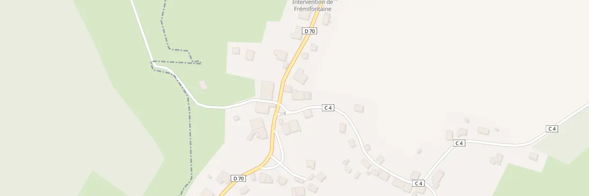 Plan du 9 Rue Des Tilleuls à Fremifontaine