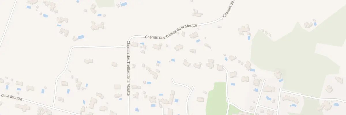 Plan du 56 Che des Treilles de la Moutte à Saint-Tropez