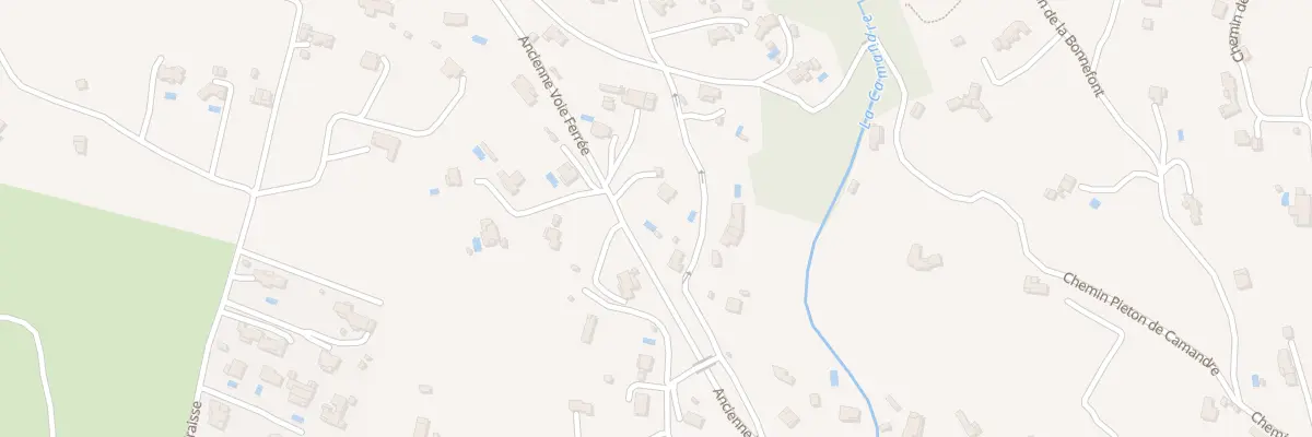 Plan du 738 Voie Anc Voie Ferrée à Fayence