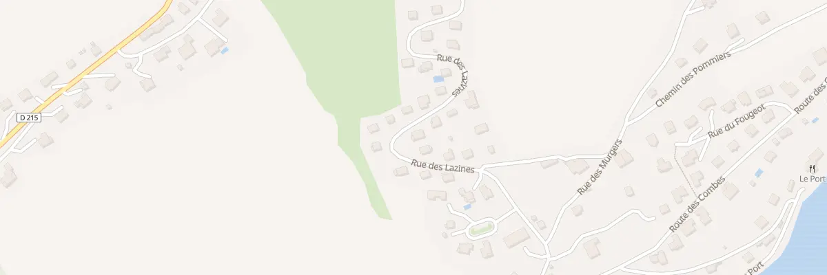 Plan du 8 Rue des Lazines à Villers-le-Lac