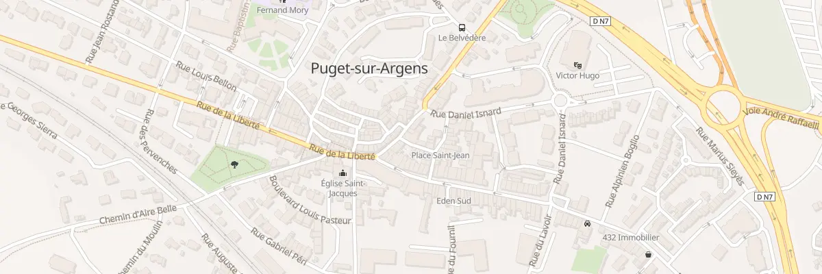 Plan du 42 Rue Victor Hugo à Puget-sur-Argens