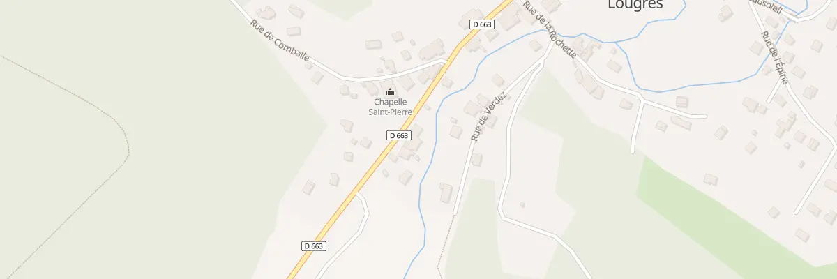 Plan du 27 Rue de la Bonne Fontaine à Lougres