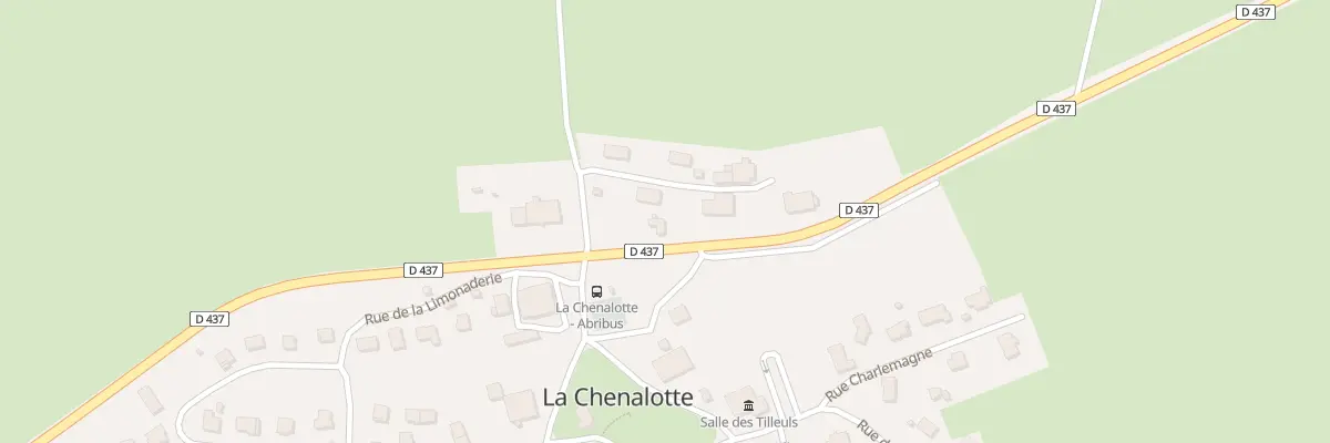 Plan du 2 Rue Clos de la Vie à La Chenalotte