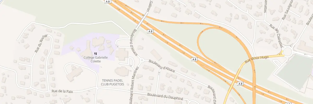 Plan du 330 Bd d’Alsace à Puget-sur-Argens