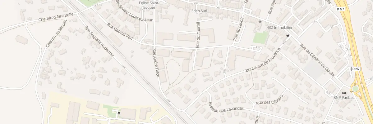 Plan du 46 La Mayre à Puget-sur-Argens