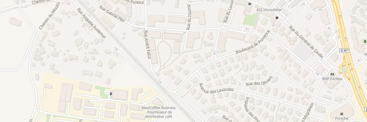 Plan du 3 Bd de Provence à Puget-sur-Argens