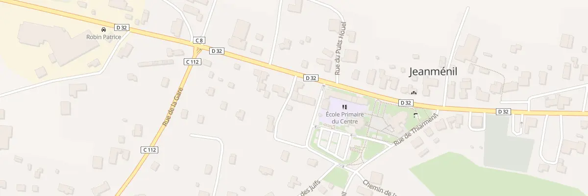 Plan du 31 Rue de Moulins à Jeanménil