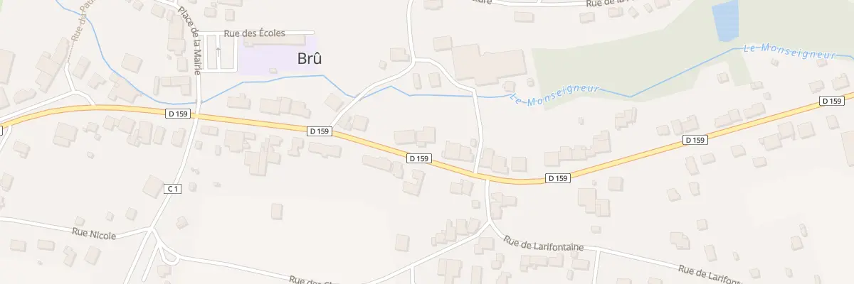 Plan du 17 Rue Principale à Brû