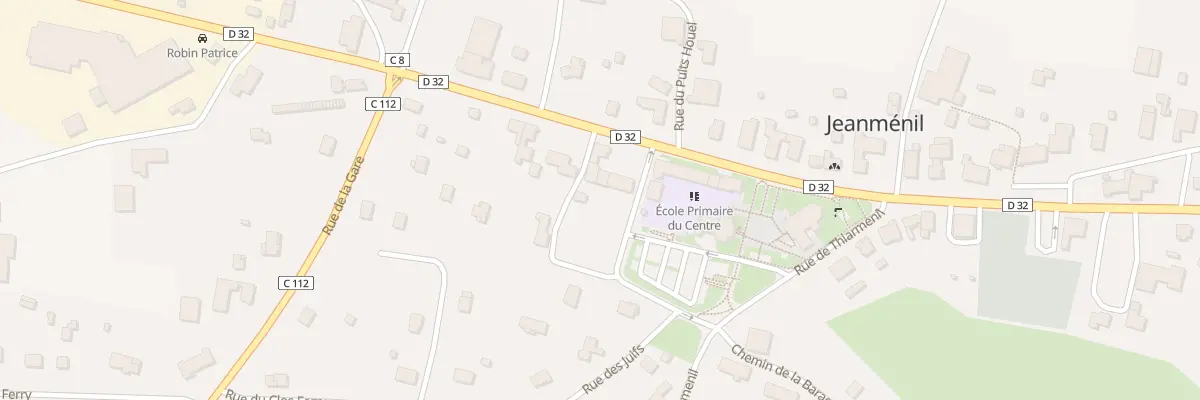 Plan du 31B Rue de Moulins à Jeanménil